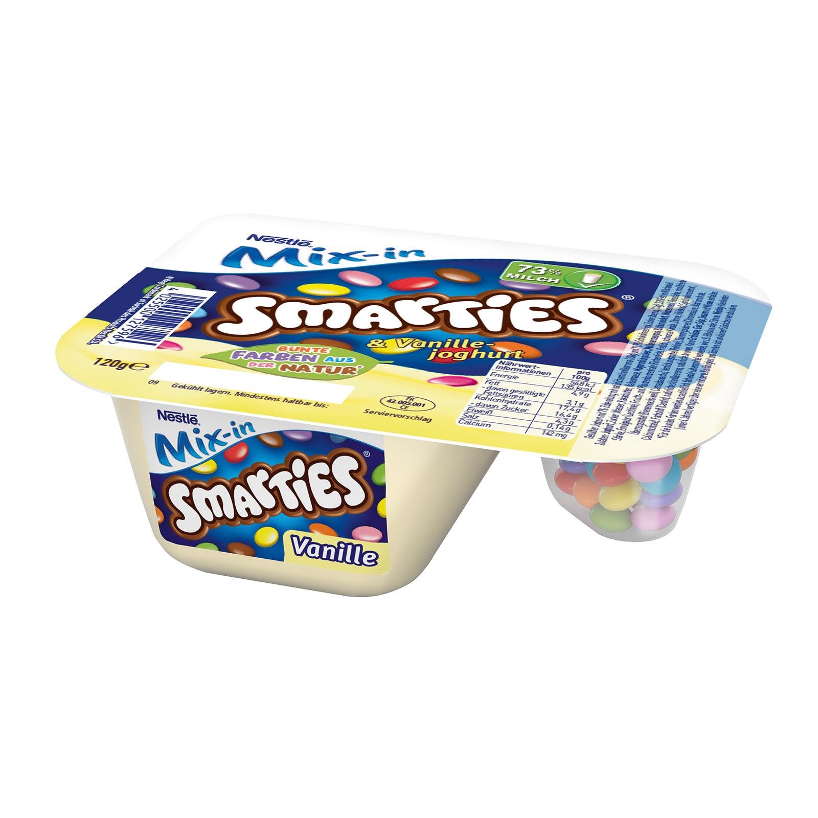 Nestlé Joghurt mit Smarties Vanille