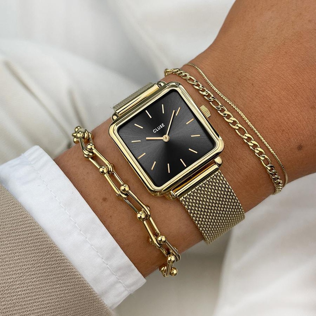 Cluse La Tétragone Gold / Black