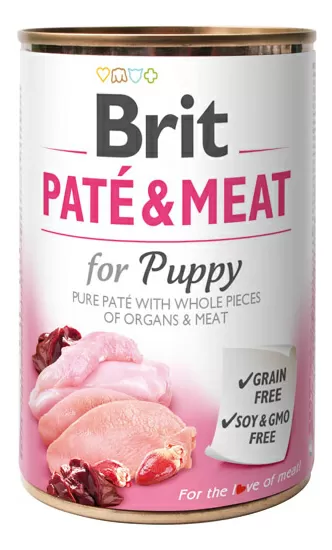Brit Pate & Meat til hvalp - 400 g.
