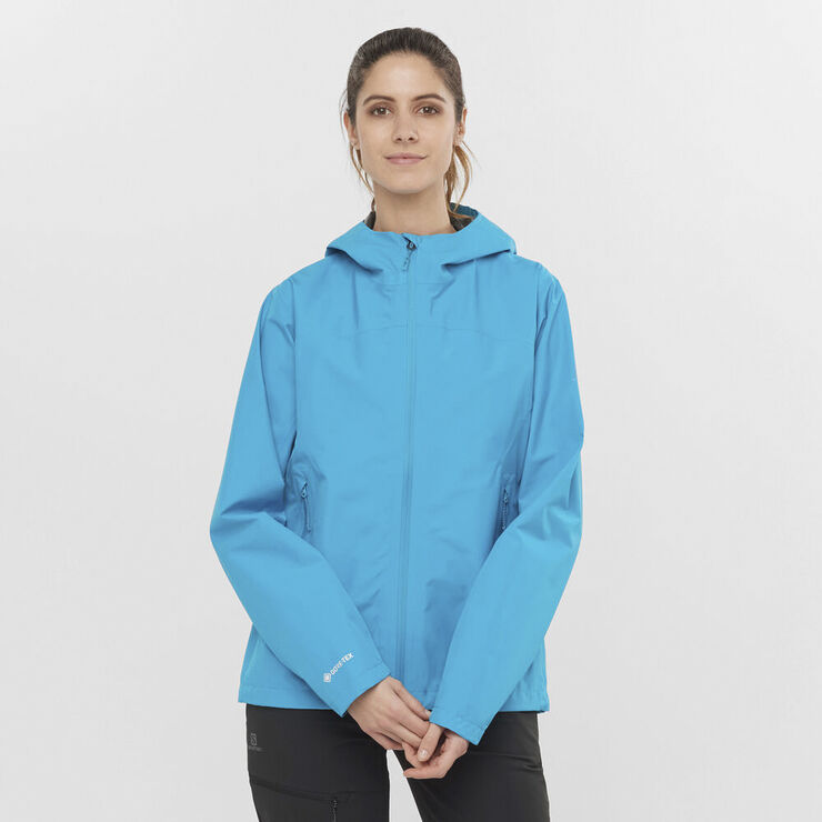 Salomon Outline Gore Tex 2. 5l Skaljakke Blå