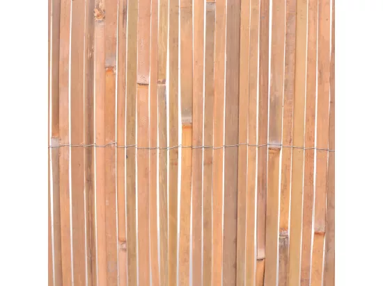 Cl?tures en bambou 2 pcs 100x400 cm
