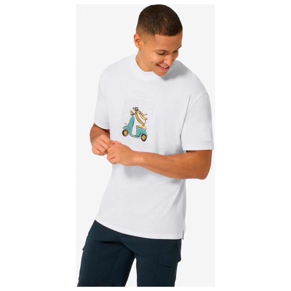 super.natural - Racing Dachshund Bio Jersey Tee - Haut en mérinos