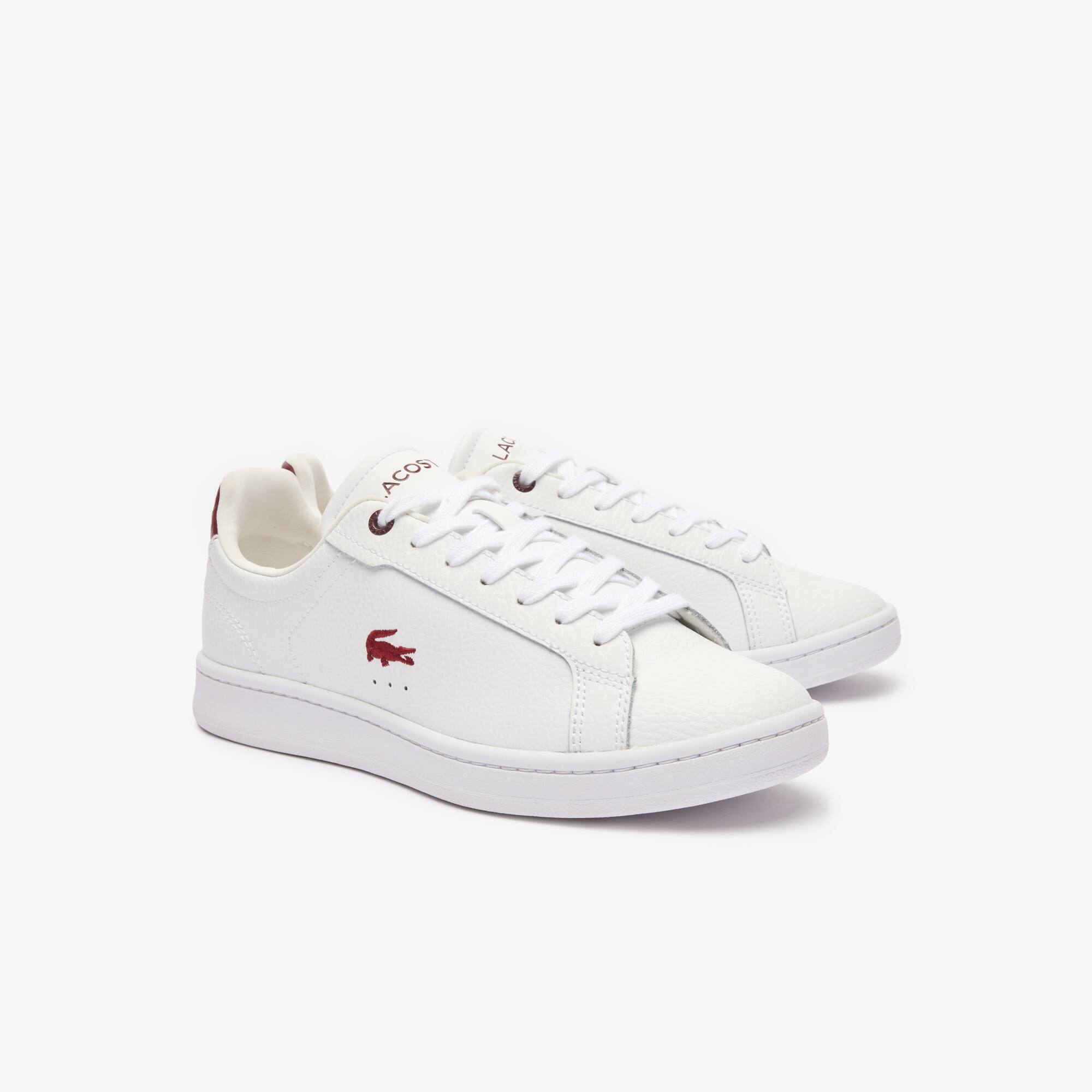 Sneakers Carnaby Pro femme en cuir Sneakers - Blanc - Lacoste - Femme