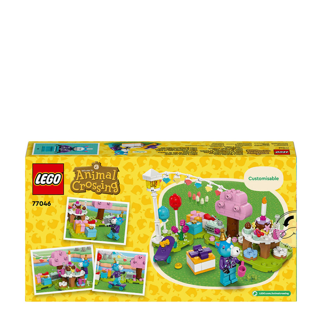 Leuke set, lang bouwplezierJulians verjaardagsfeestje Creatief Speelgoed voor Kinderen 77046