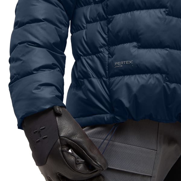Doudoune ski de randonnée HAGLÖFS ROC FLASH DOWN HOOD M TARN BLUE