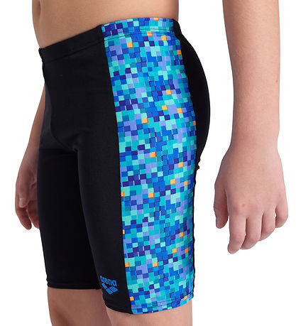Arena Bådebukser - Pooltiles Jammer - Blåck/Blue Multi