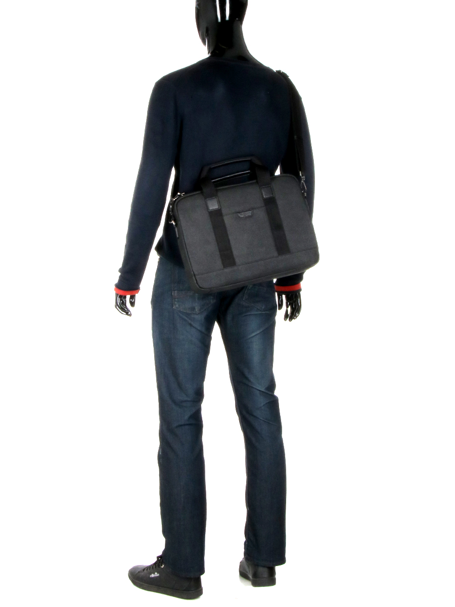 Sacoche ordinateur Hexagona Journey Slim 15 pouces