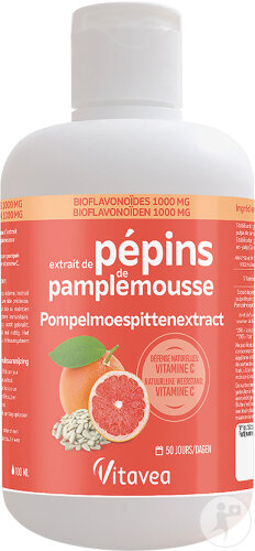 Vitavea Extrait De Pépins De Pamplemousse 1000mg Flacon 100ml
