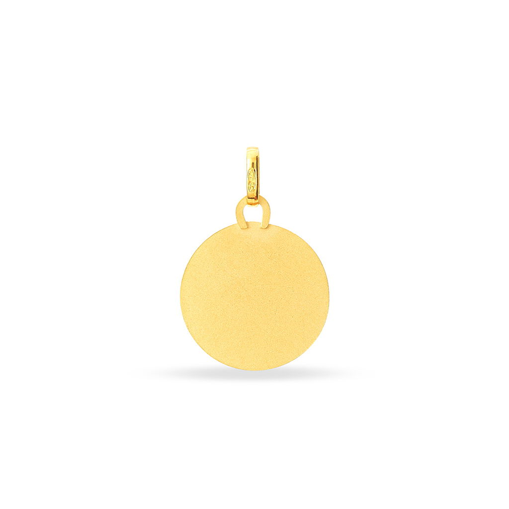 Pendentif Saint Christophe Diamante Or Jaune