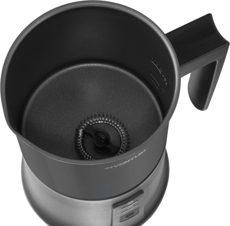 Inventum - MK350B - Elektrische Melkopschuimer - Zwart - PFAS Vrij - Antikleeflaag