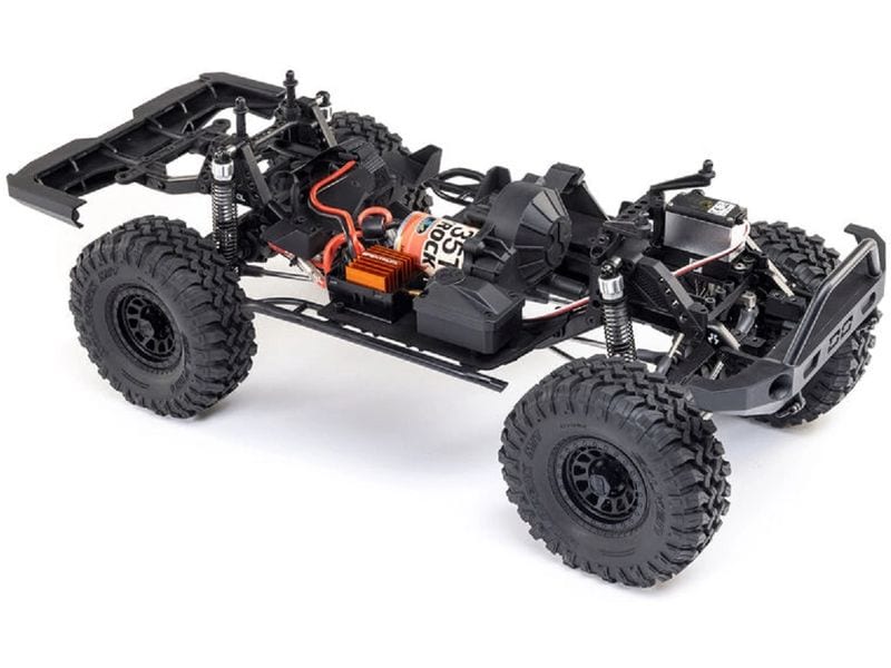 Axial Scale Crawler SCX10 III Base Camp ARTR, Grau Rockcrawler Basis Ausführung mit Spektrum