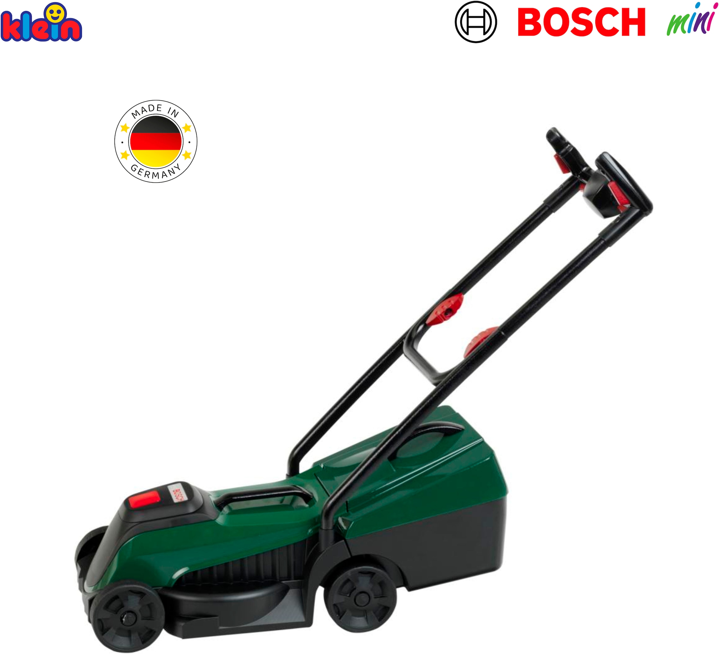 Klein Kinder-Rasenmäher »Bosch mini, Rotak II mit Sounds« und Licht; Made in Germany