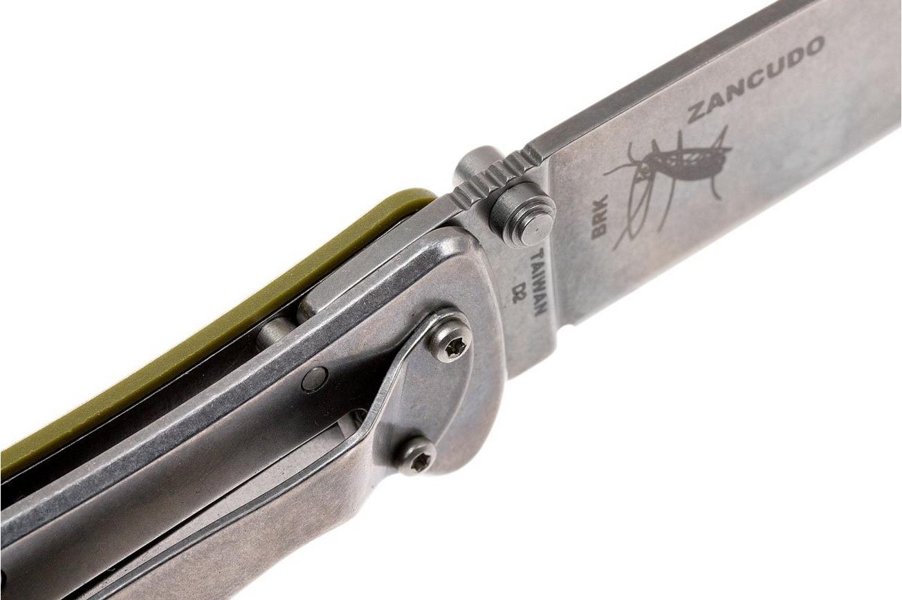 ESEE Knives Zancudo D2 OD-Green-Stonewashed, BRKR2OD zakmes