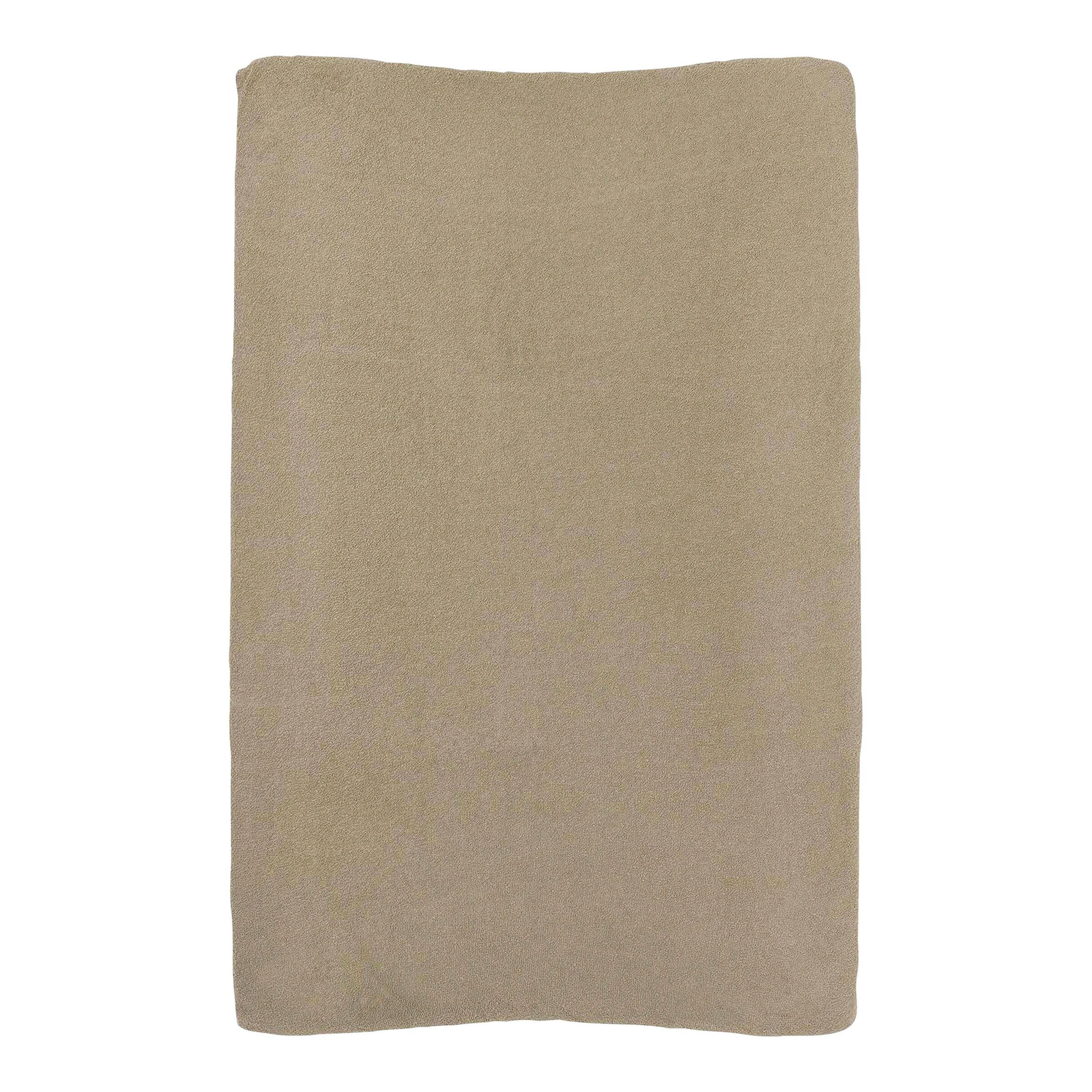 Meyco Baby 2er-Pack Wickelauflagenbezug Frottee 50x70 cm Taupe