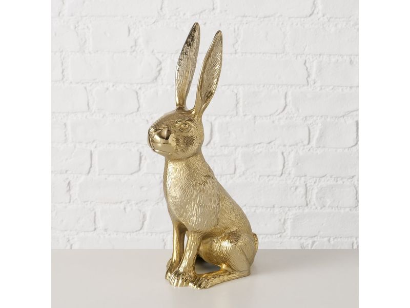 Boltze Aufsteller Hase Hannes 35 cm Osterdeko aus Metall