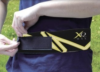 XQ Max voetbal trainerband zwart / geel 13,2 x 4,7 x 24,3 cm