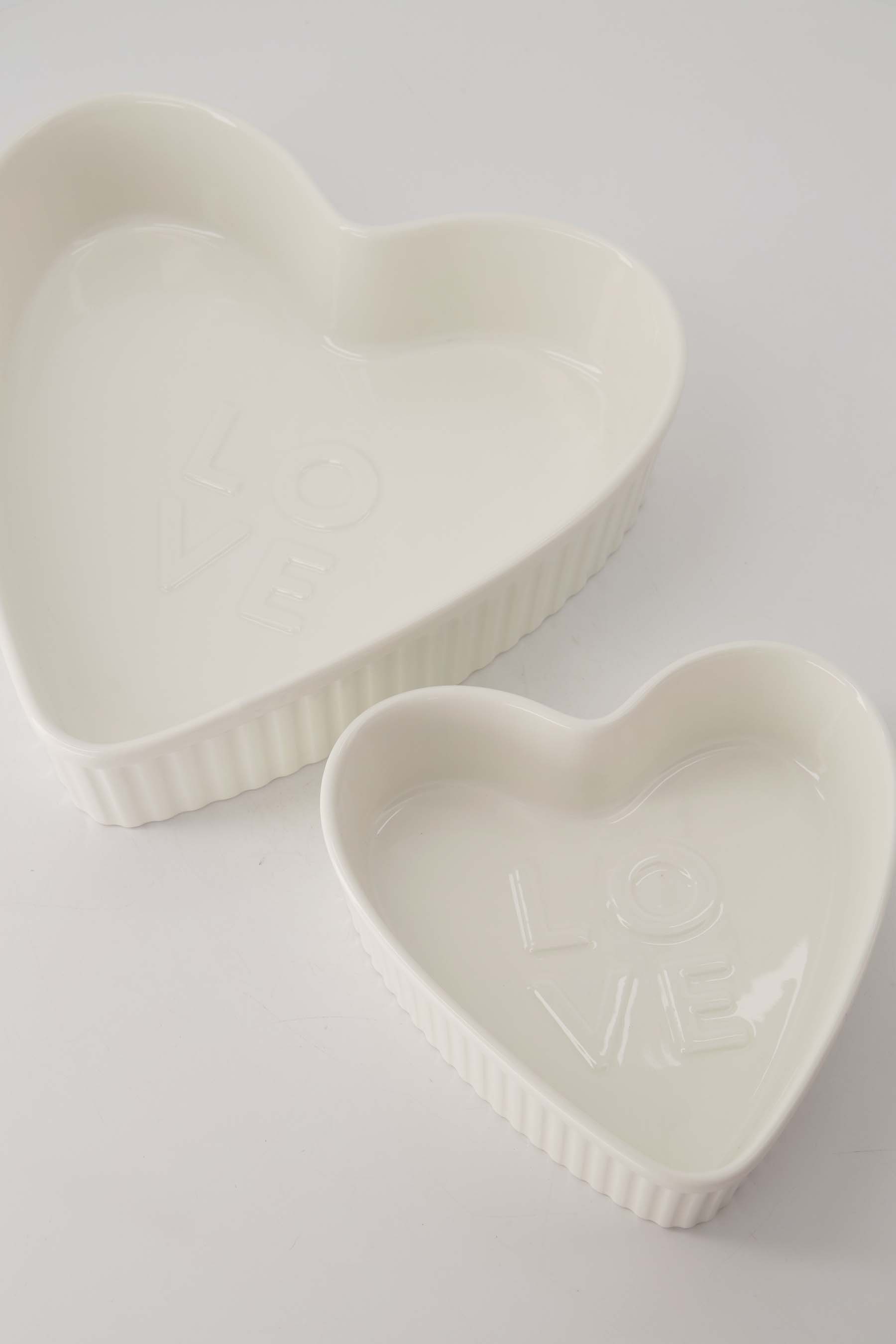 ovenschaal keramiek hartvorm love klein