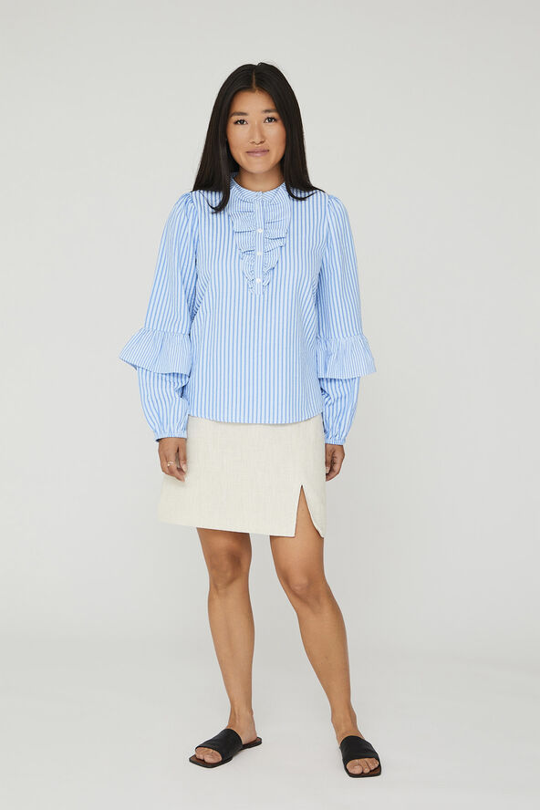 A-VIEW Karin blouse Blue/white
