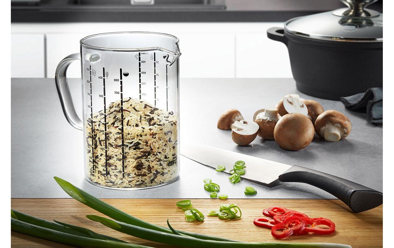 Messbecher Meti 1000 mlMessbecher aus Glas