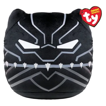 ty Marvel Avengers Black Panther Squish-A-Boo, 35 cm