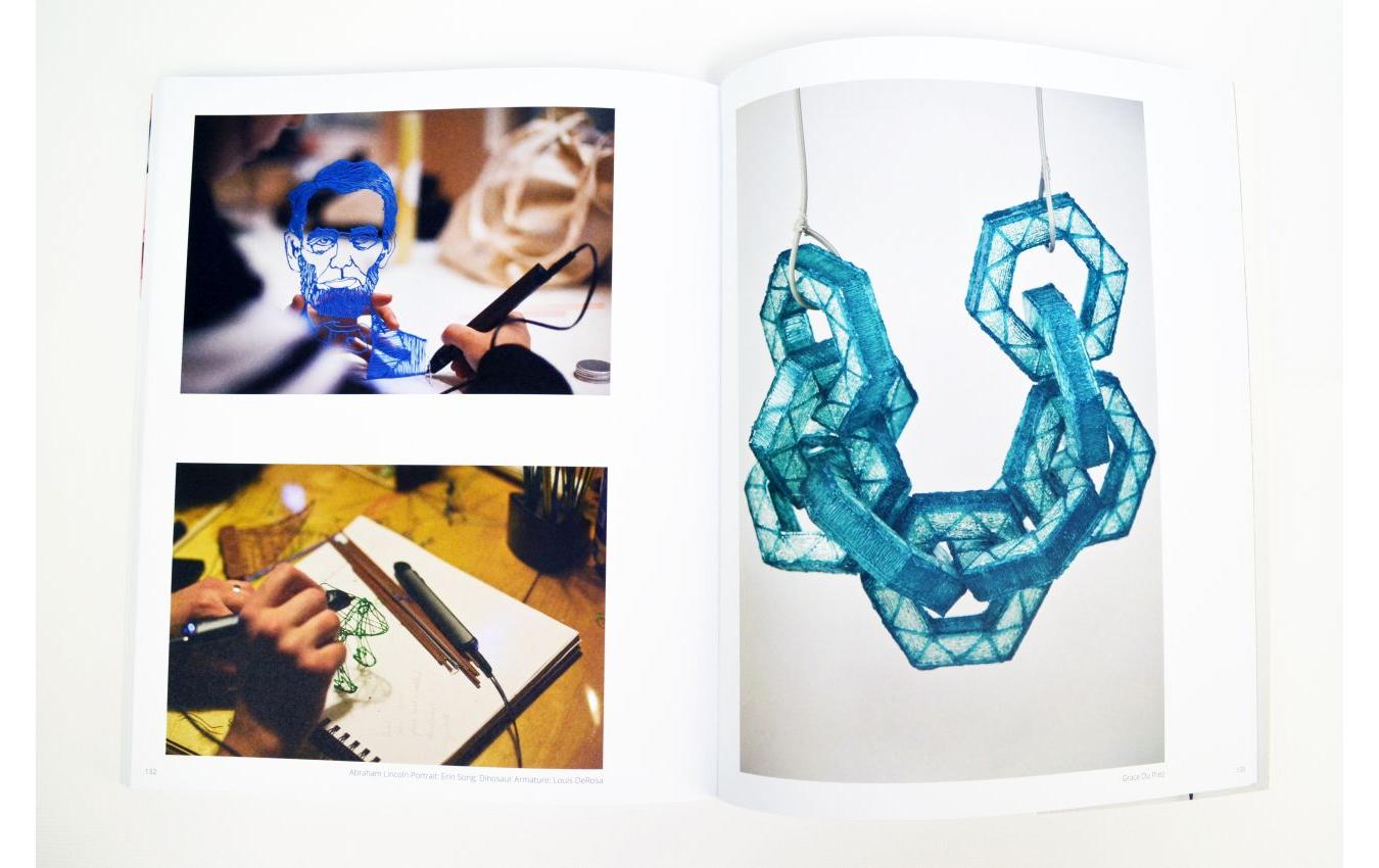 Buch Project 3D Stifte WeissAnleitungsbuch für Ihre 3Doodler Kreationen