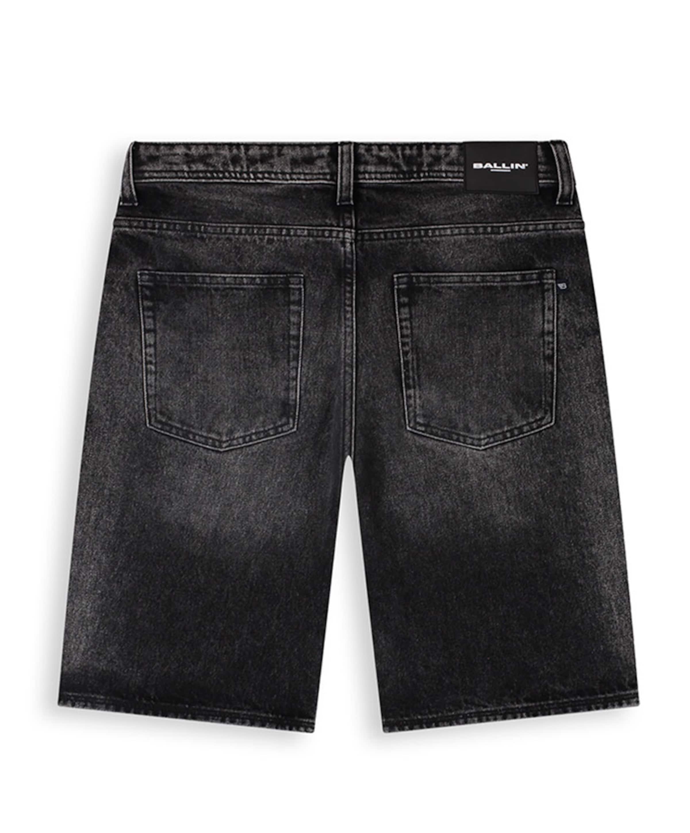 Ballin The Kyle Loose Fit jongens korte broek grijs