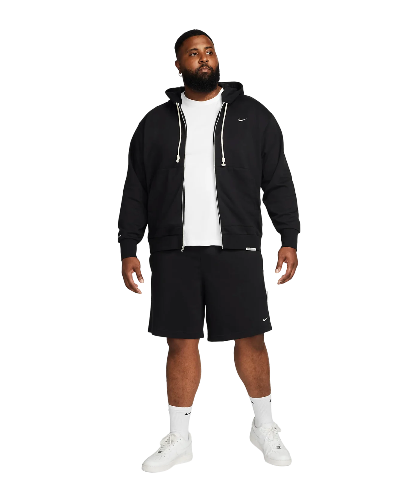 Nike Standard Issue Hoody Schwarz F010