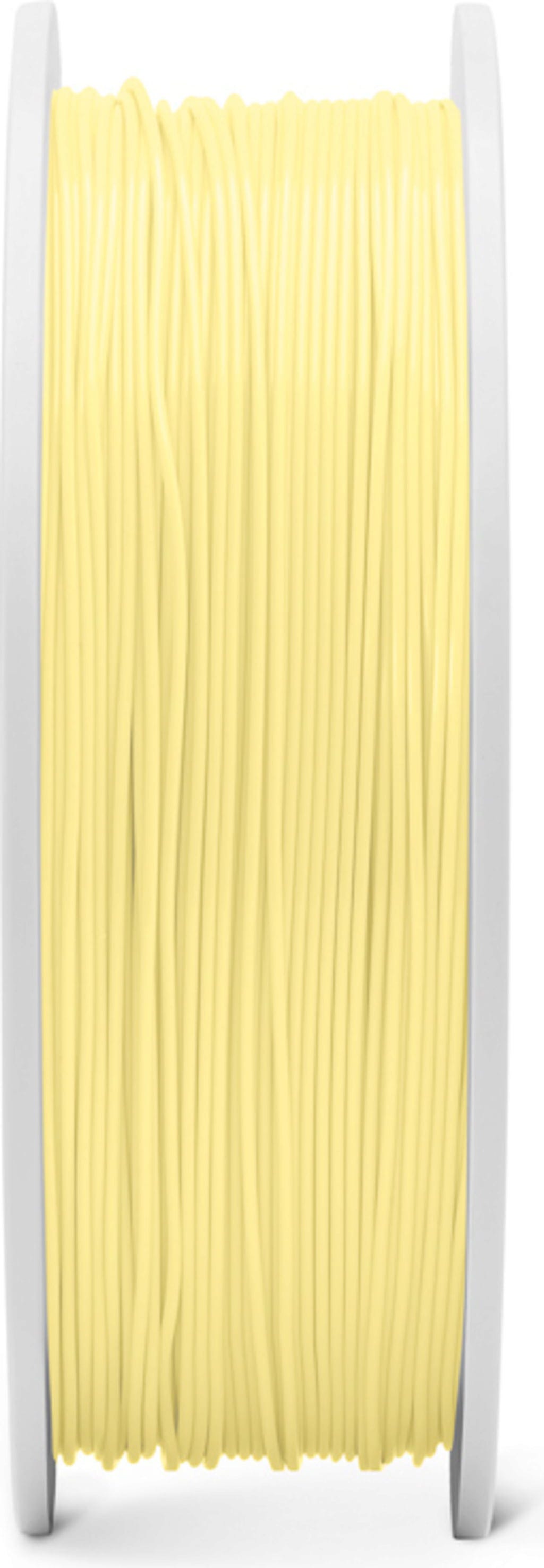 Fiberlogy  Easy PET-G Pastel Yellow, 1,75 mm (850 g)    Optimiertes PET-G mit verbessertem Druckverhalten in Pastellgelb