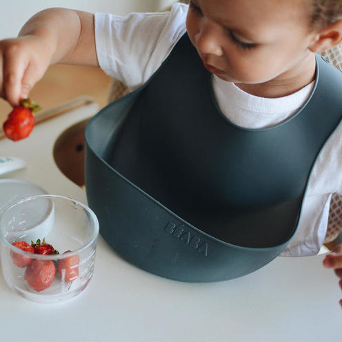 Bavoir silicone Minéral - BEABA
