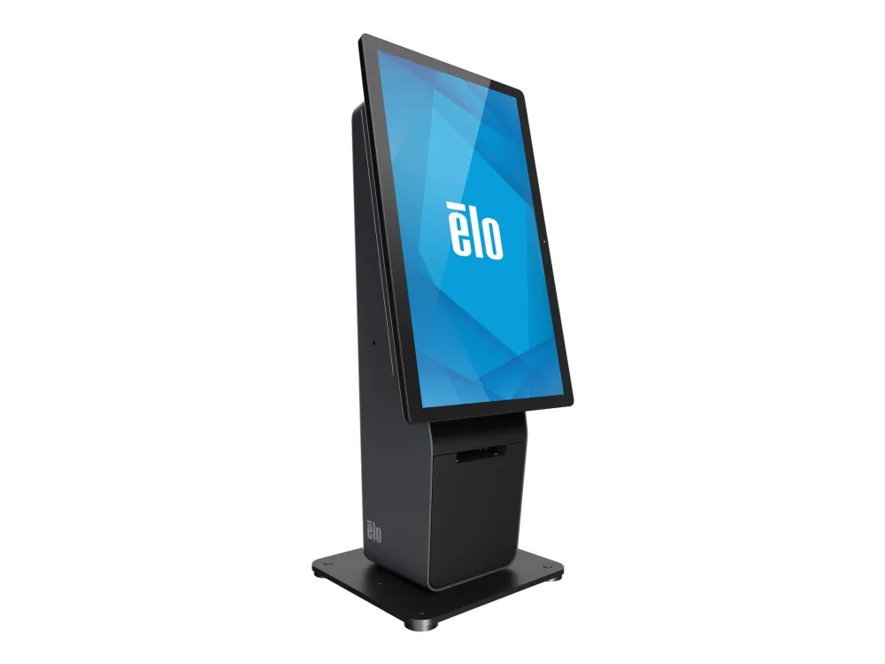 Elo Wallaby Pro Self-Service Countertop Stand - Stativ - for kasseterminal - sort/sølv - skærmstørrelse: 22