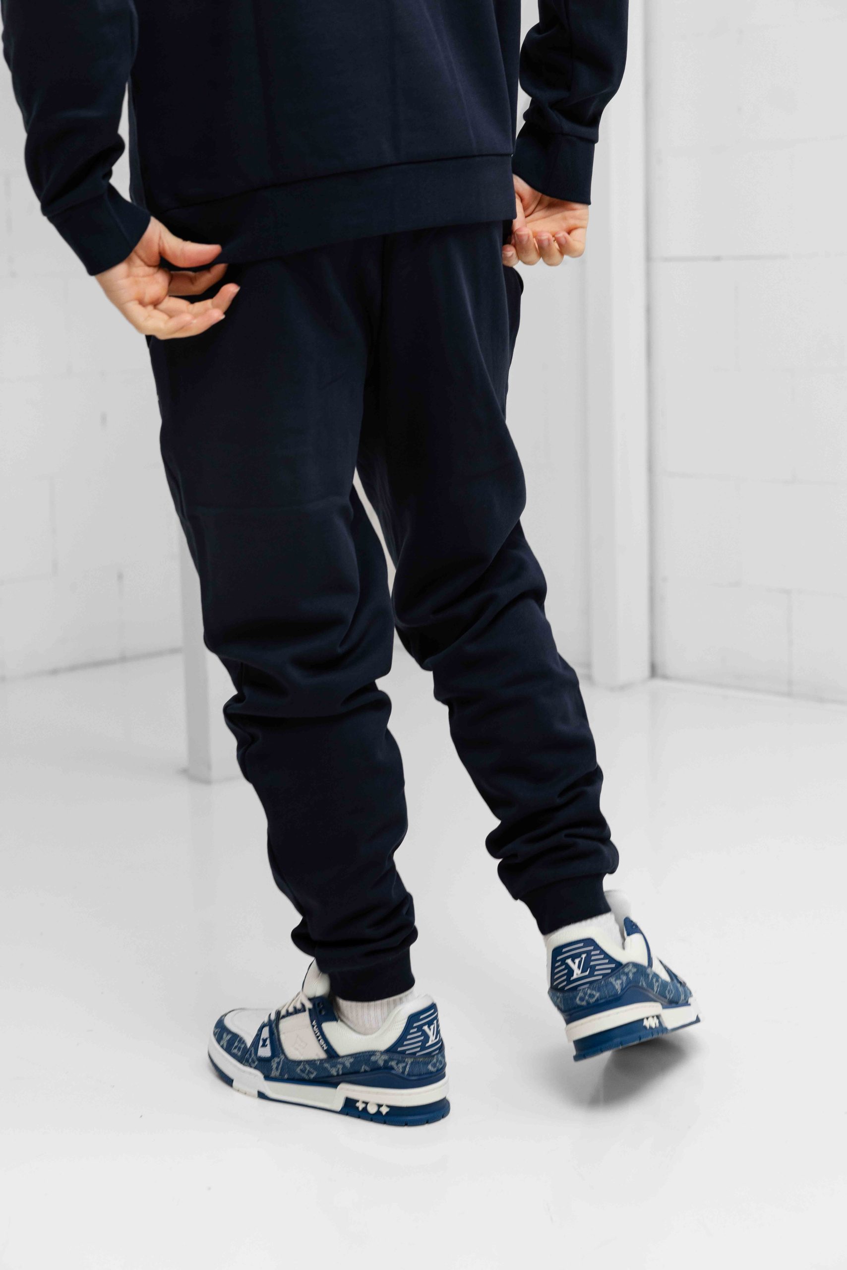 EA7 Emporio Armani 8NPV66 Trainingspak Heren Donkerblauw