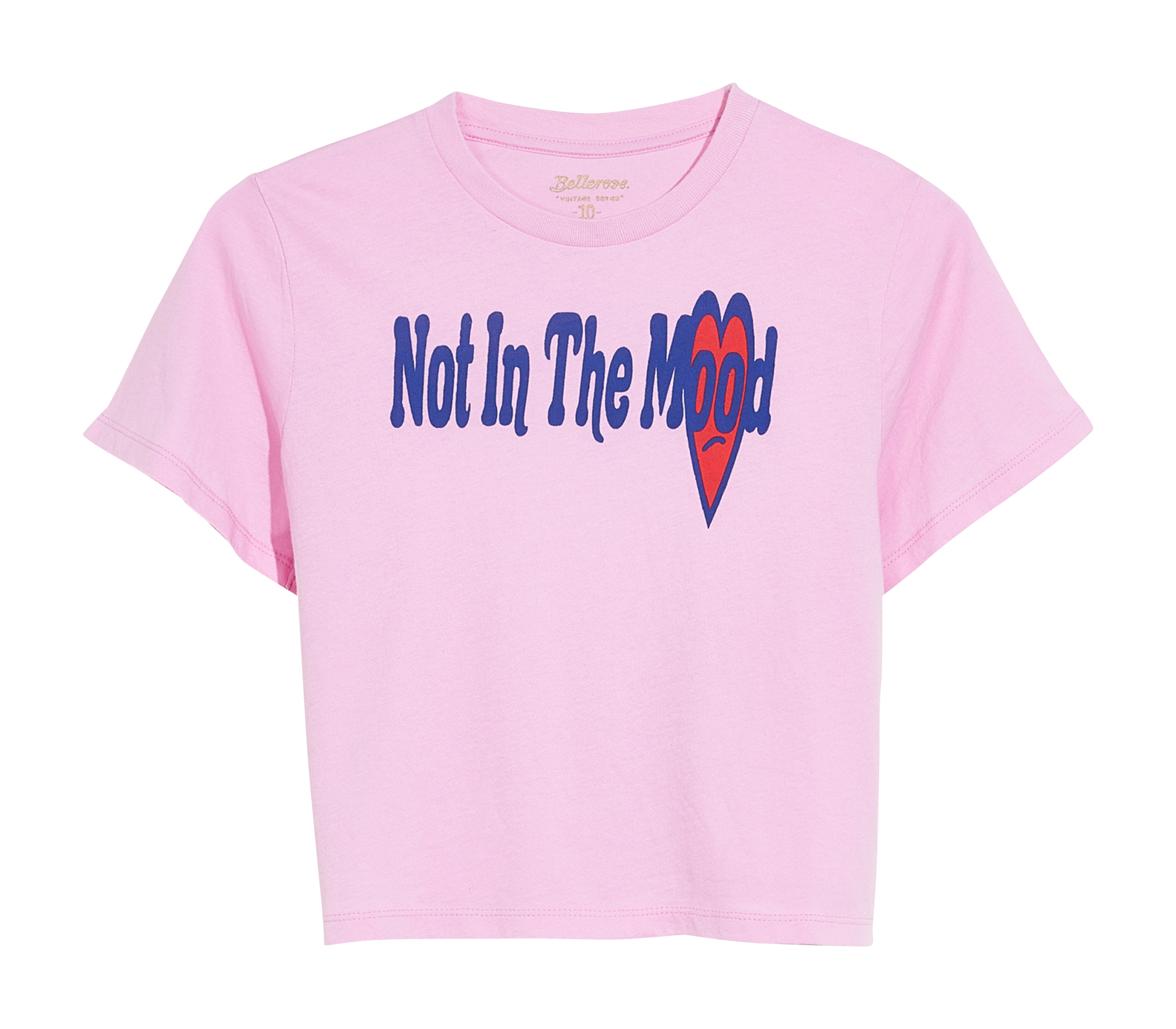 ARGI - Tee-shirt col rond en coton| Rose