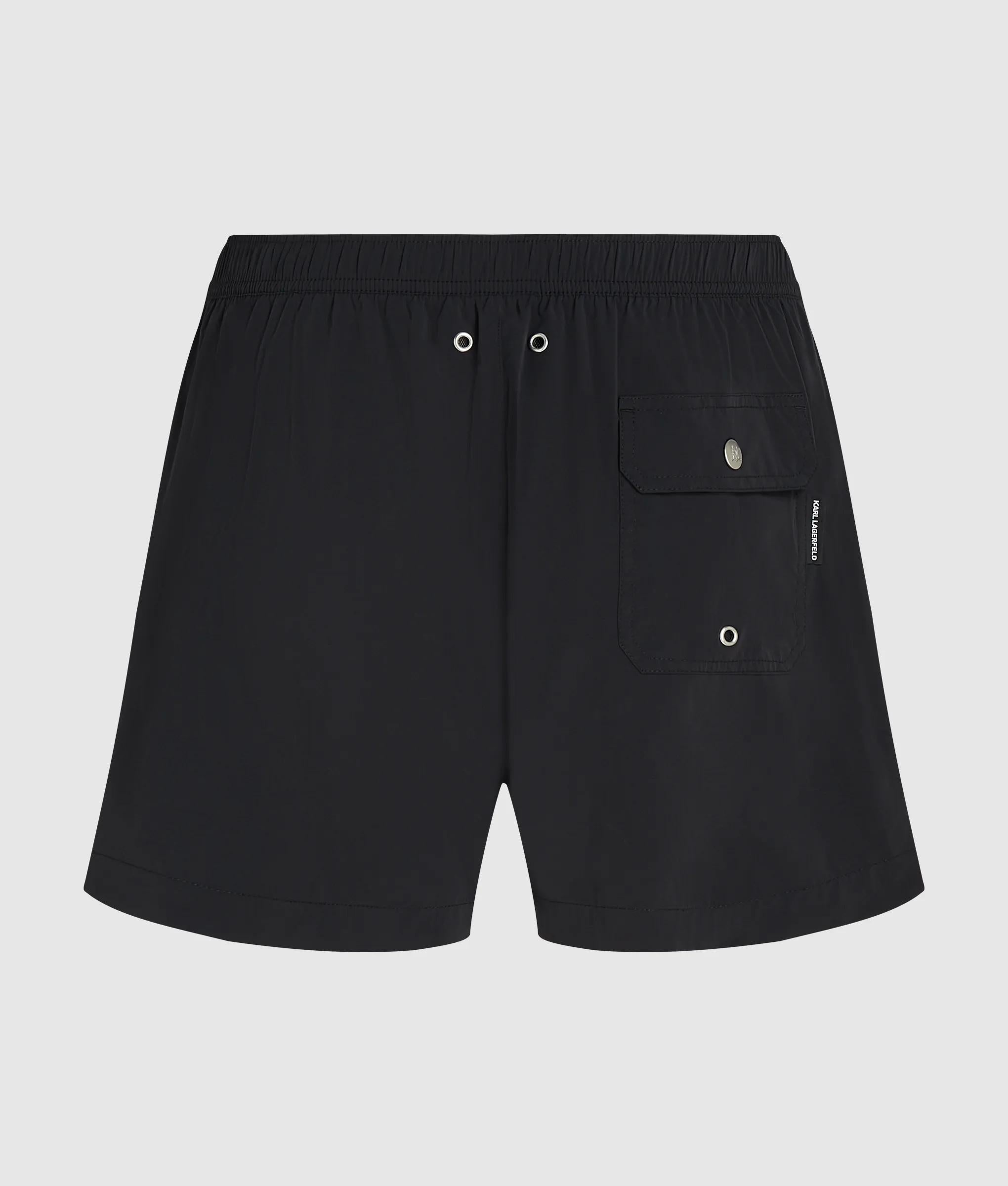 Logo-stretch boardshorts met korte lengte