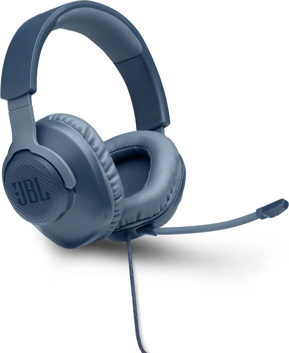 JBL Quantum 100 Bleu Casques gaming