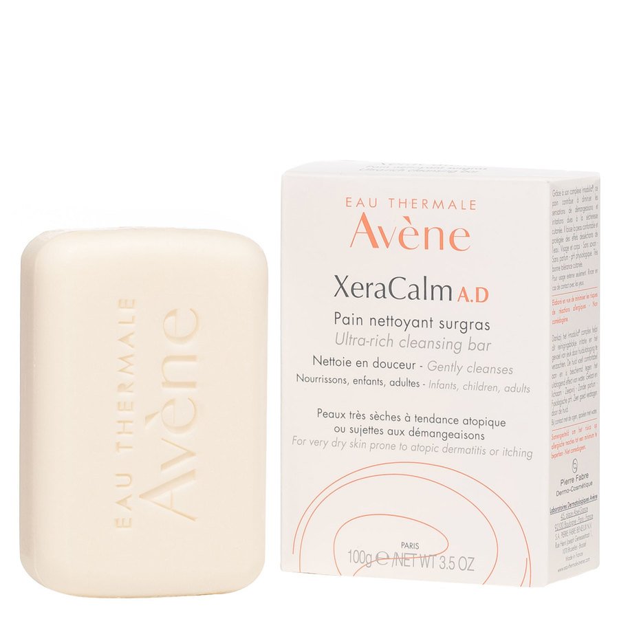 Avène XeraCalm A.D Ultra-Rich Cleansing Bar 100g