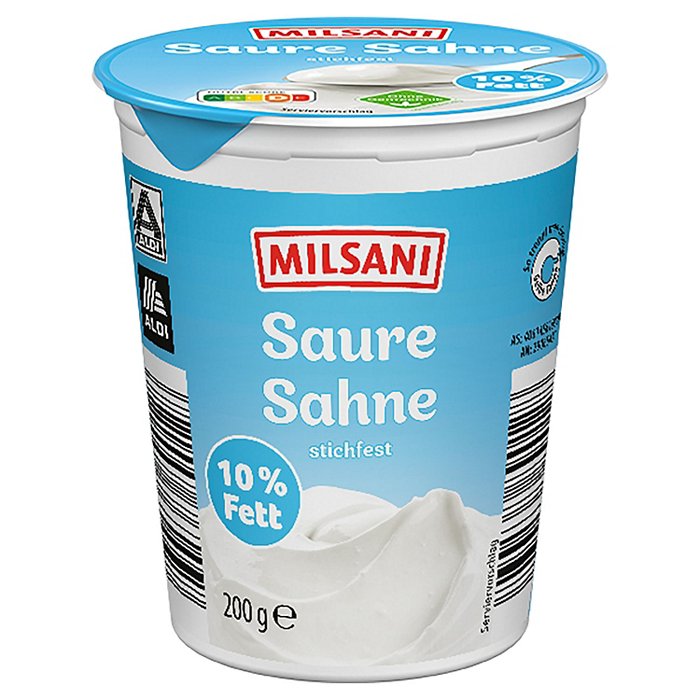 MILSANI Saure Sahne 200 g