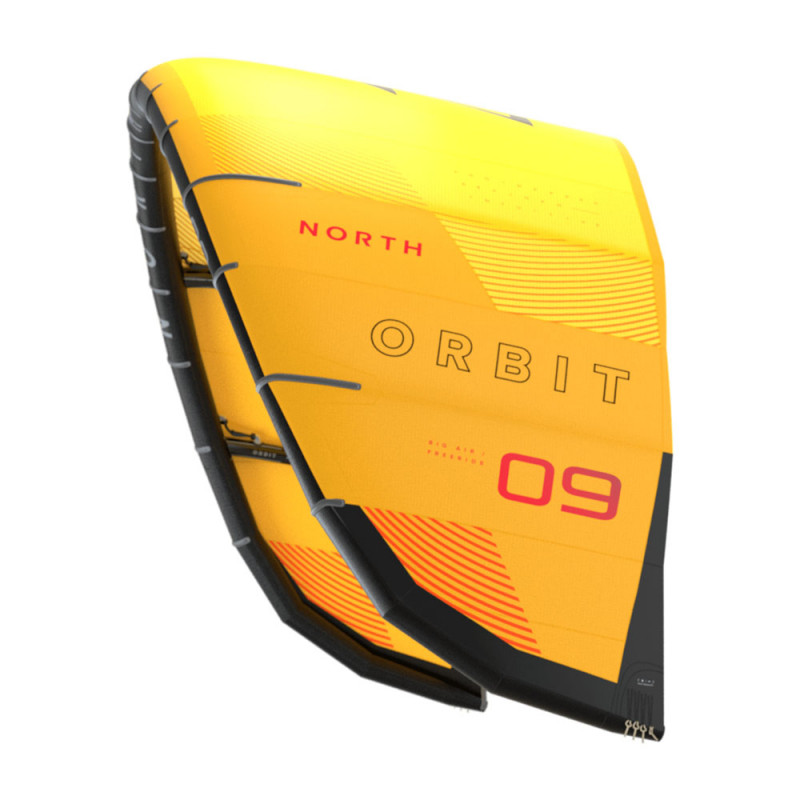 AILE DE KITESURF NORTH ORBIT 2023 JAUNE