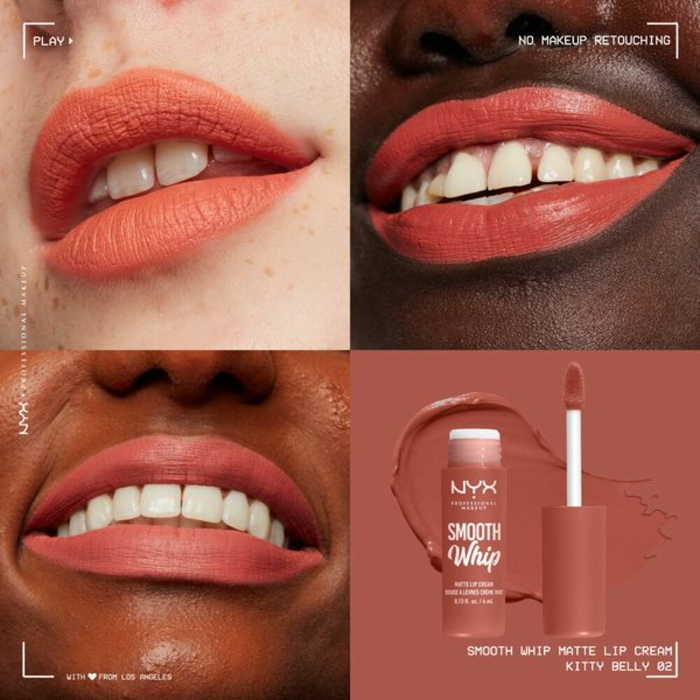 NYX Smooth Whip Matte Lip Cream Kitty Belly4 ml