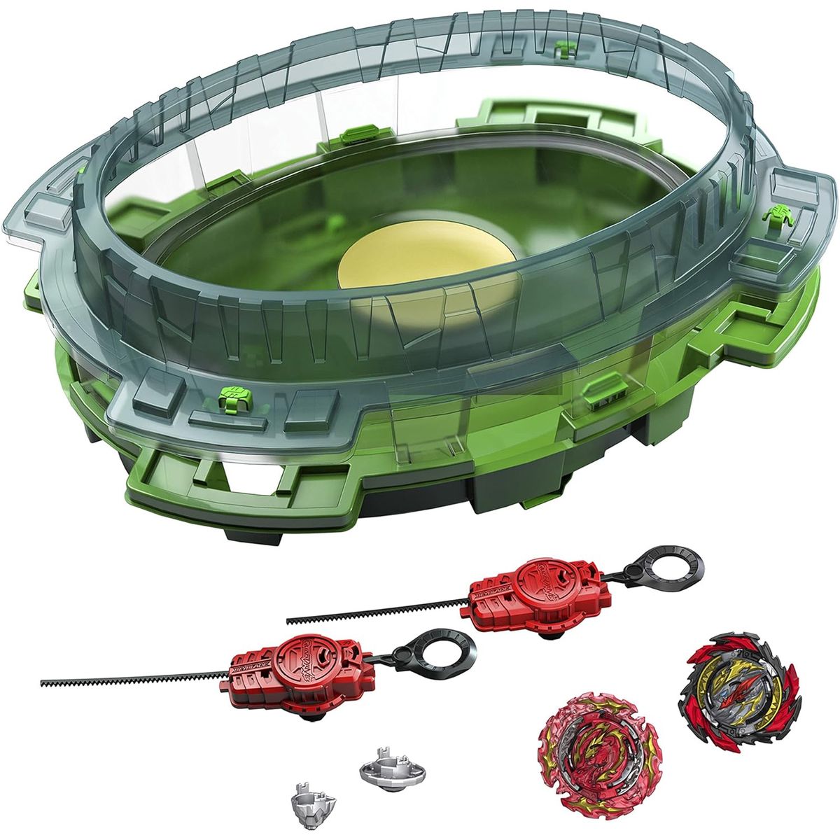 Hasbro F4694EU40 - Beyblade - Burst QuadDrive - Interstellar Drop Battle Set - Beystadium-Arena inkl. 2 Kreisel und 2 Starter