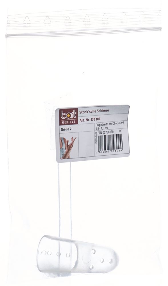 BORT Stack'sche Schiene Gr2 transparent 1 Stk