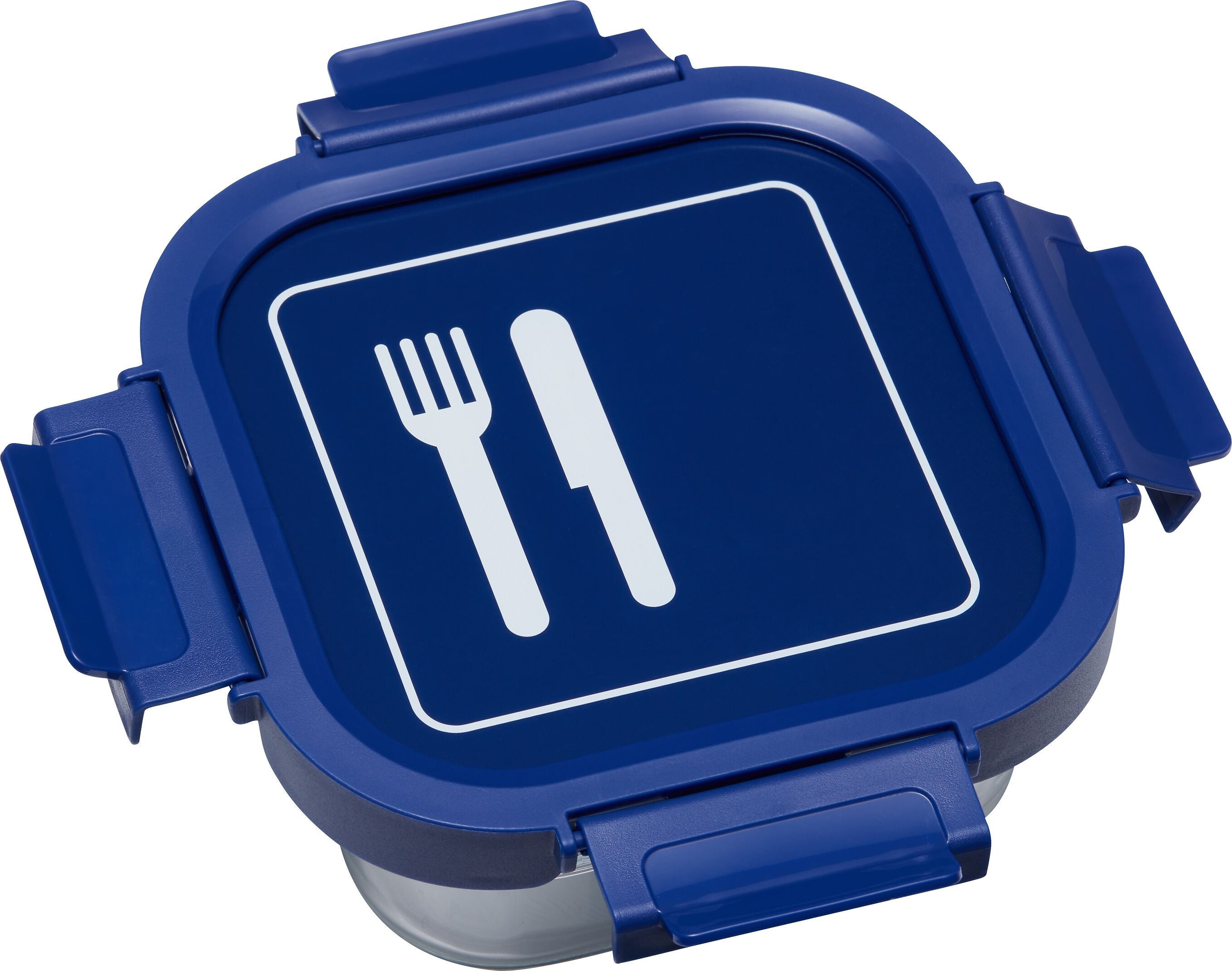PICTO VORRATSDOSE BL. RESTAURANT 15X15X7 - Blau / B: 15.0 cm x T: 15.0 cm x H: 7.0 cm