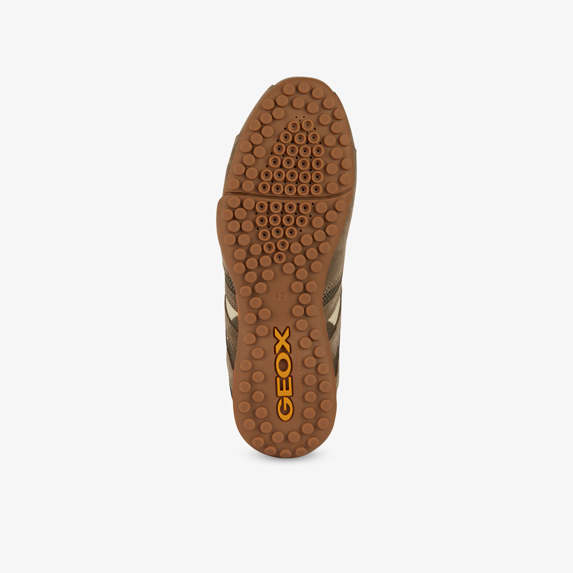 GEOX UOMO SNAKE Herren Schnürer beige