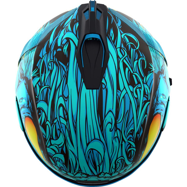 Icon - Casque Airform MIPS® Manik'RR™ Turquoise / Jaune