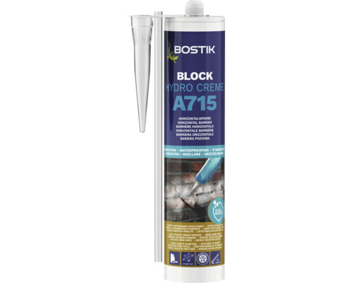 Bostik BLOCK A715 HYDRO LIQUID horizontale lokcrème 290 ml