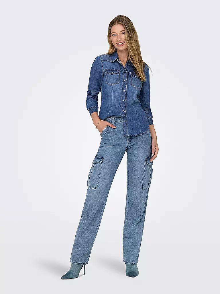 ONLY Cargohose ONLRILEY hellblau