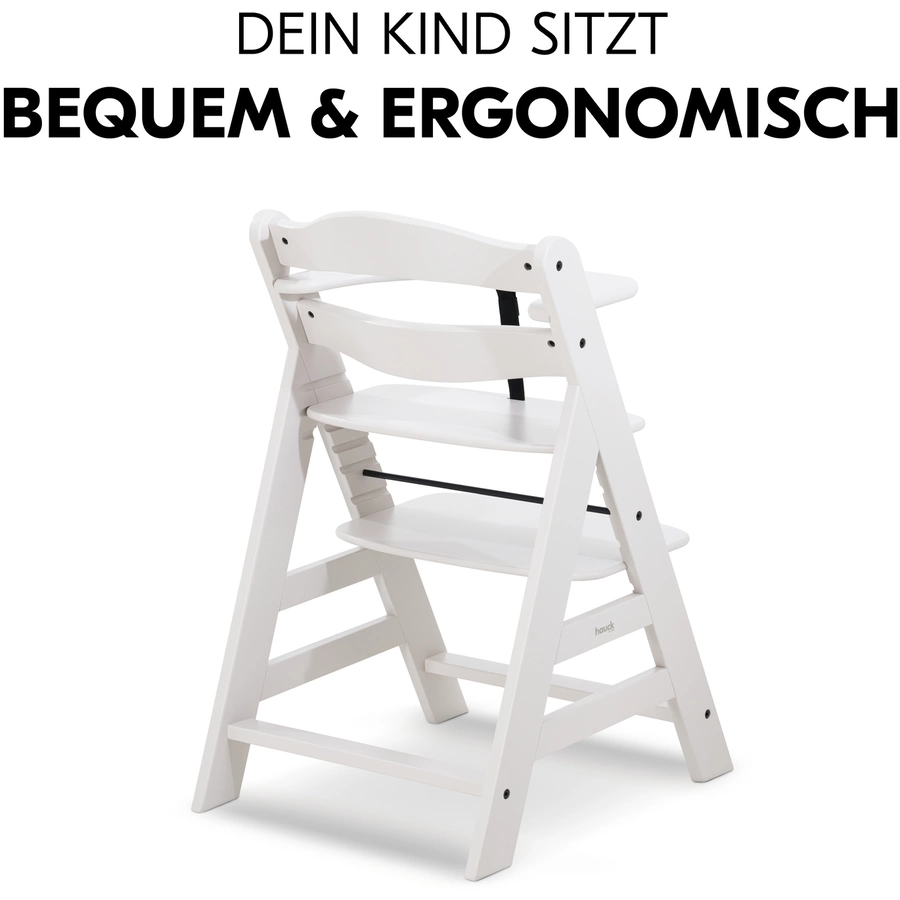 hauck Hochstuhl Alpha Plus Creme
