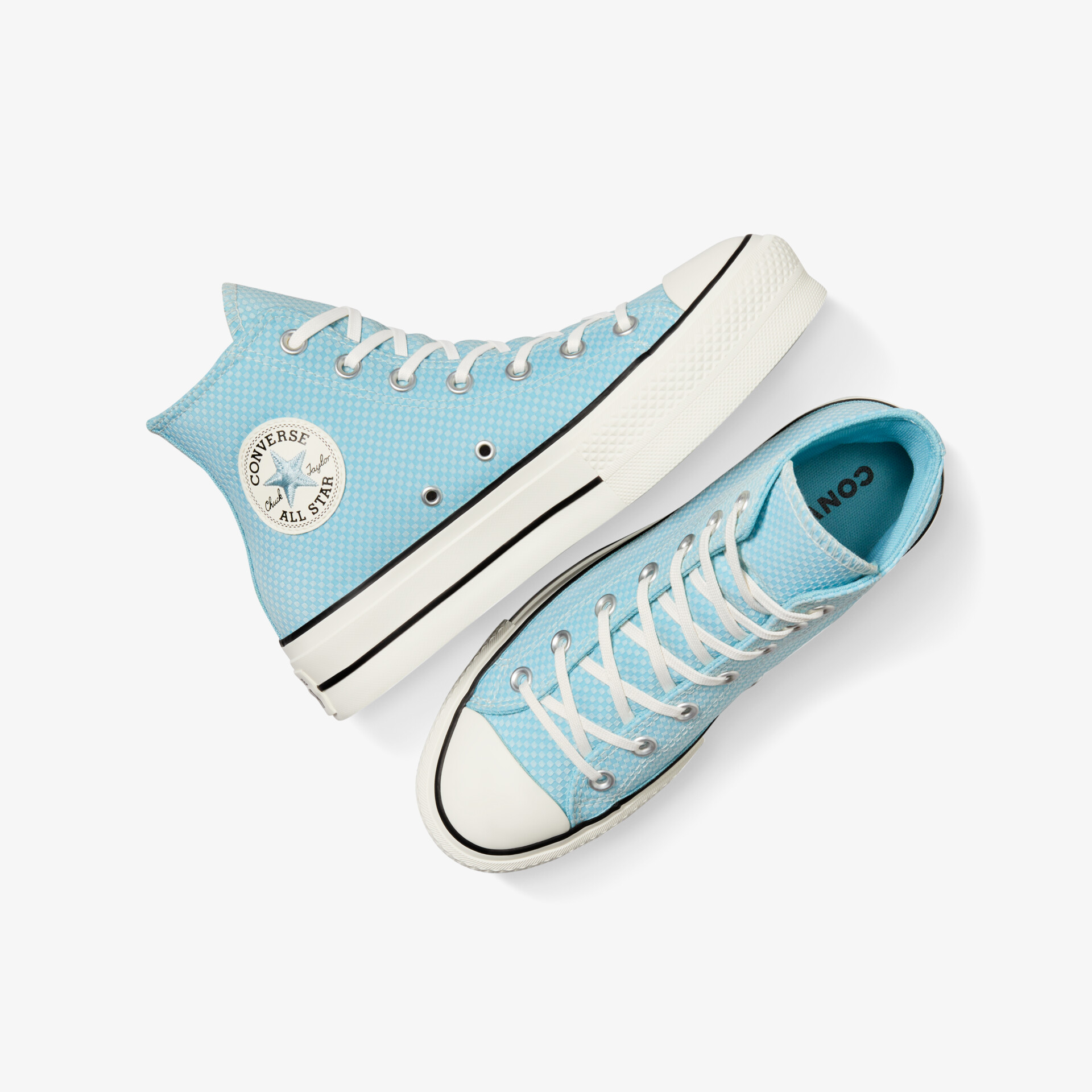 CONVERSE All Star Lift Unisex Leinenschuhe türkis