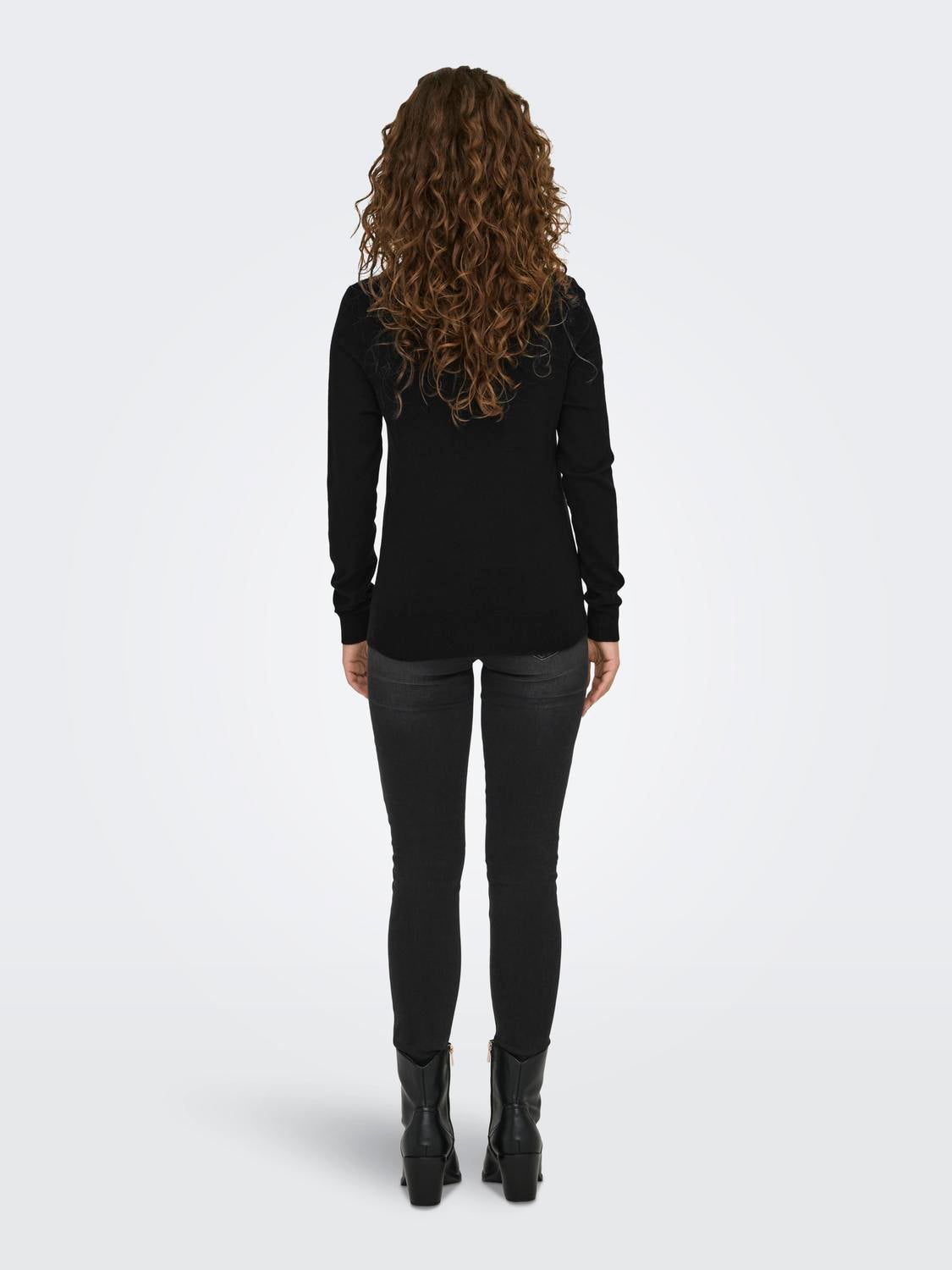 ONLVENICE Strickpullover Black
