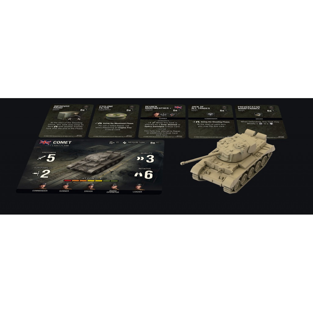 World of Tanks Extension: Comet