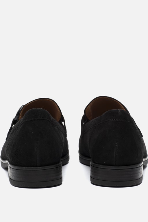 Gabor Instappers zwart Suede